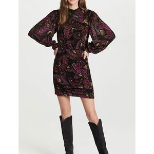 FARM RIO- Butterfly Sky Mini Dress - XS